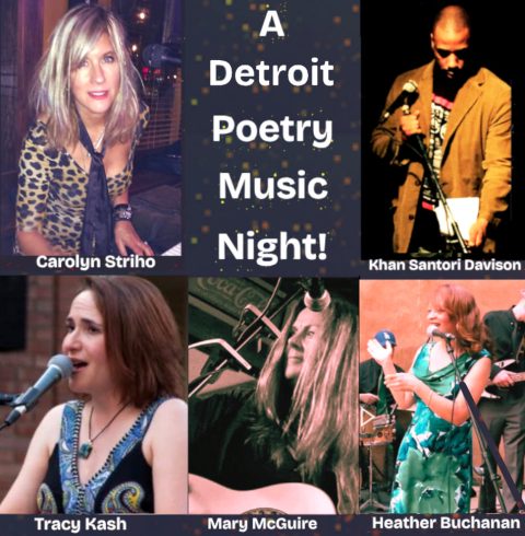 A Detroit Music Poetry Night, hosted by Heather Buchanan — Organizer image