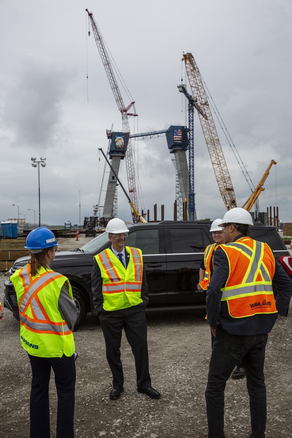 A site visit on the U.S. side, 2021