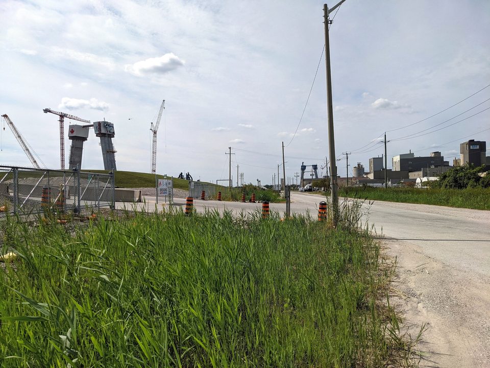 Both towers from the Windsor side, September 2021