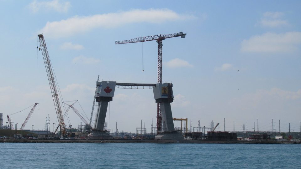 Building the Canadian tower, 2021