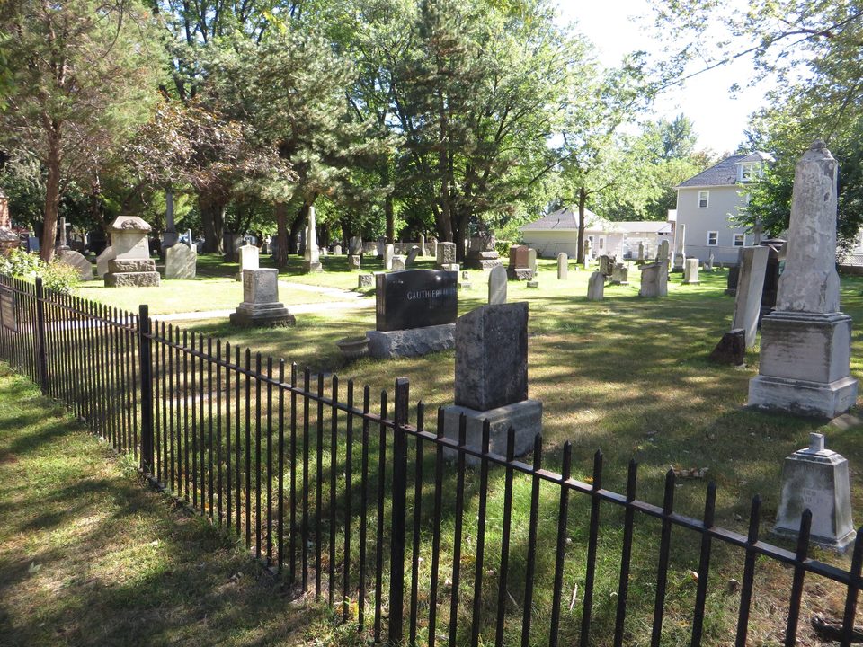 The old churchyard of St. John’s, Sandwich