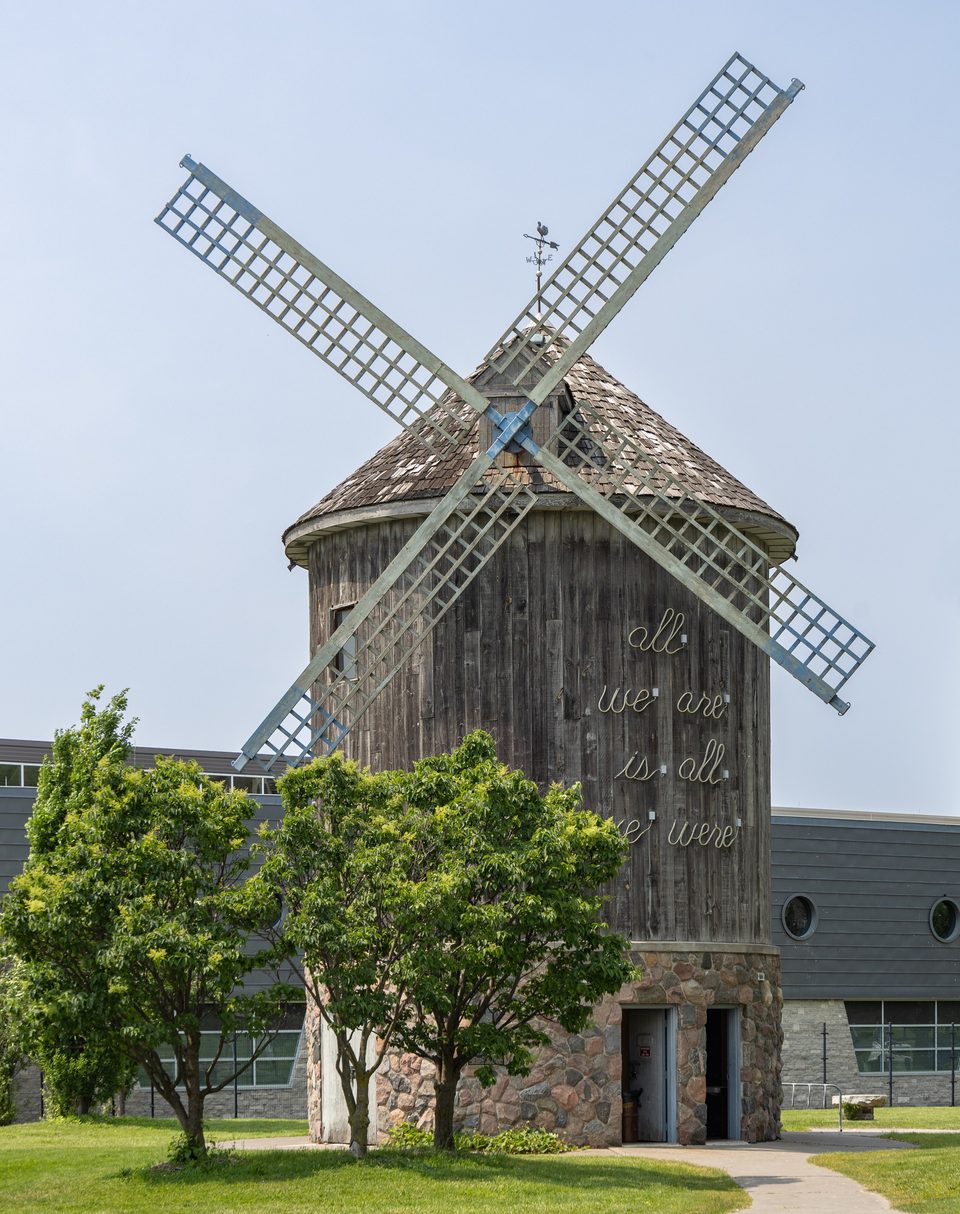 A windmill in west Windsor, 2025