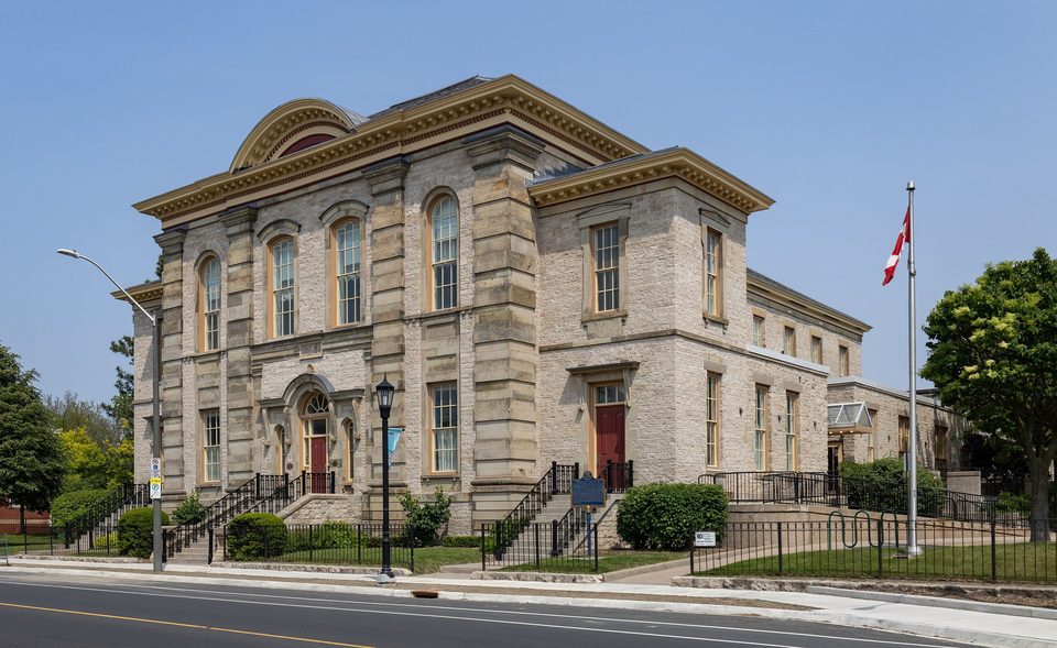 Mackenzie Hall, the former courthouse