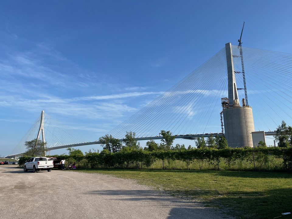 The U.S. tower from Delray, 2025