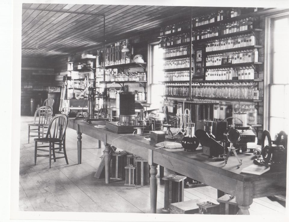 Inside the rebuilt Menlo Park laboratory on October 26, 1929, five days after Light’s Golden Jubilee