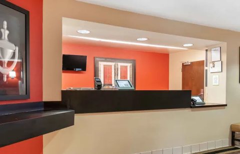 The front desk