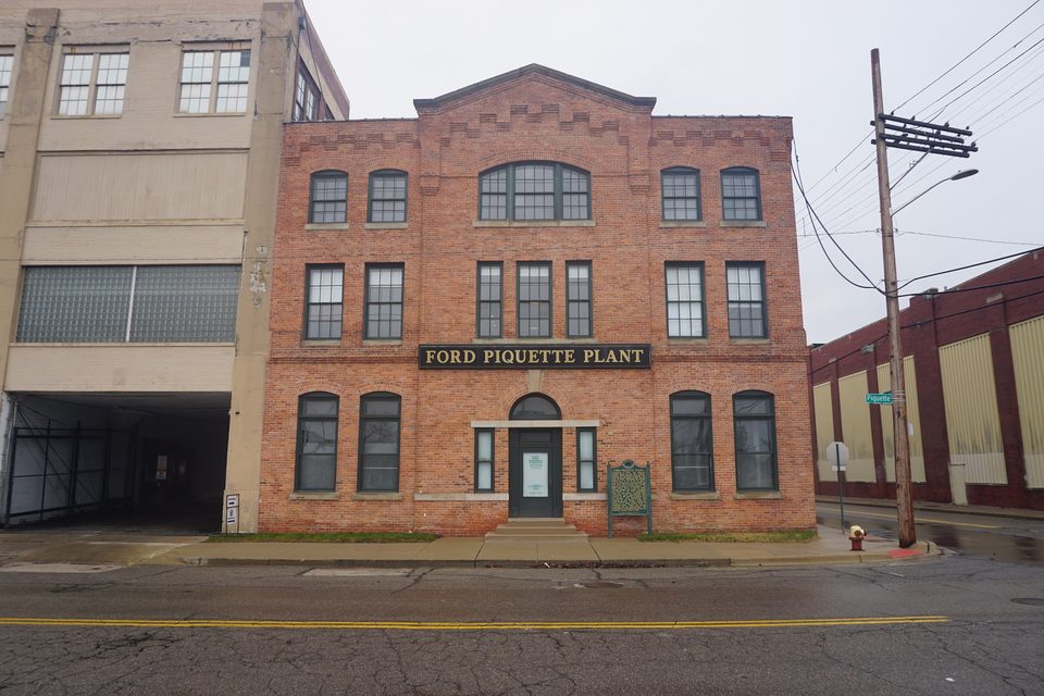 Ford Piquette Avenue Plant — Exterior of the Ford Piquette Avenue Plant