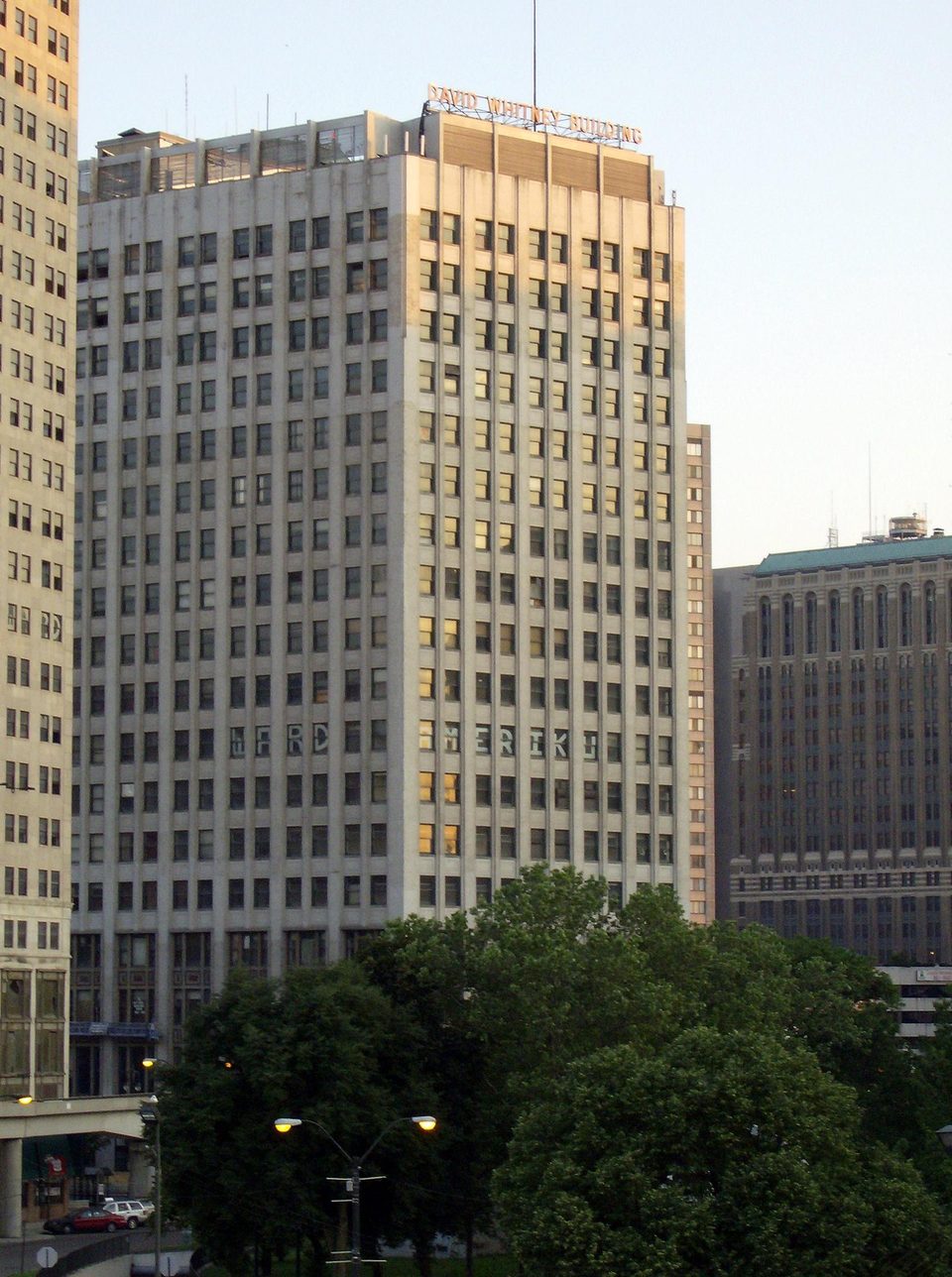 Hotel David Whitney, Autograph Collection — David Whitney Building on Woodward Avenue across from Grand Circus Park (2007)