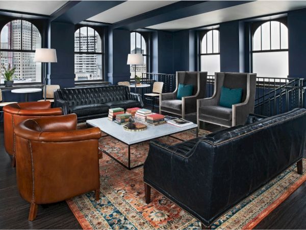 The Monarch Club — The Tower / The Keep private spaces at The Monarch Club