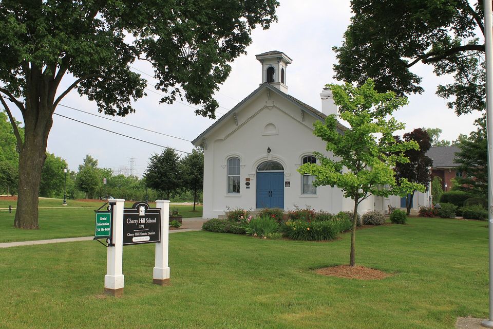 The historic Cherry Hill School