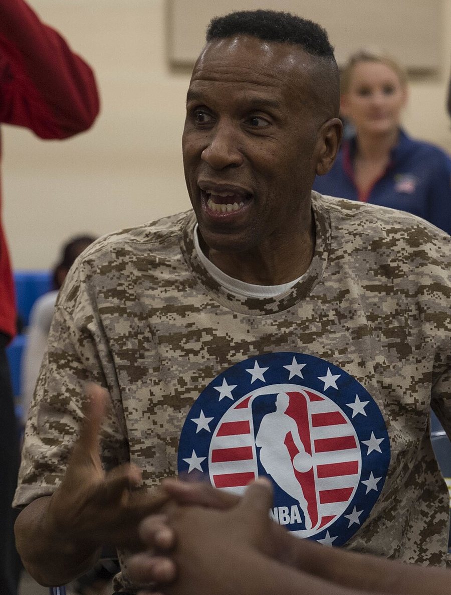 Portrait of Adrian Dantley
