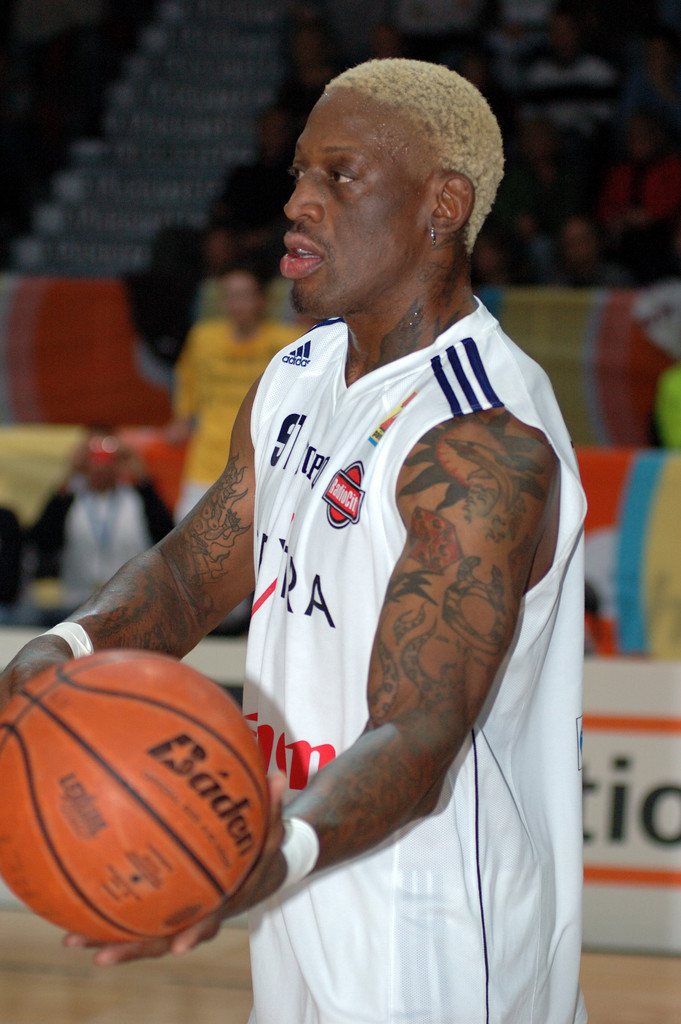 Portrait of Dennis Rodman