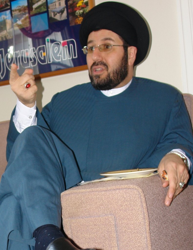 Hassan al-Qazwini portréja