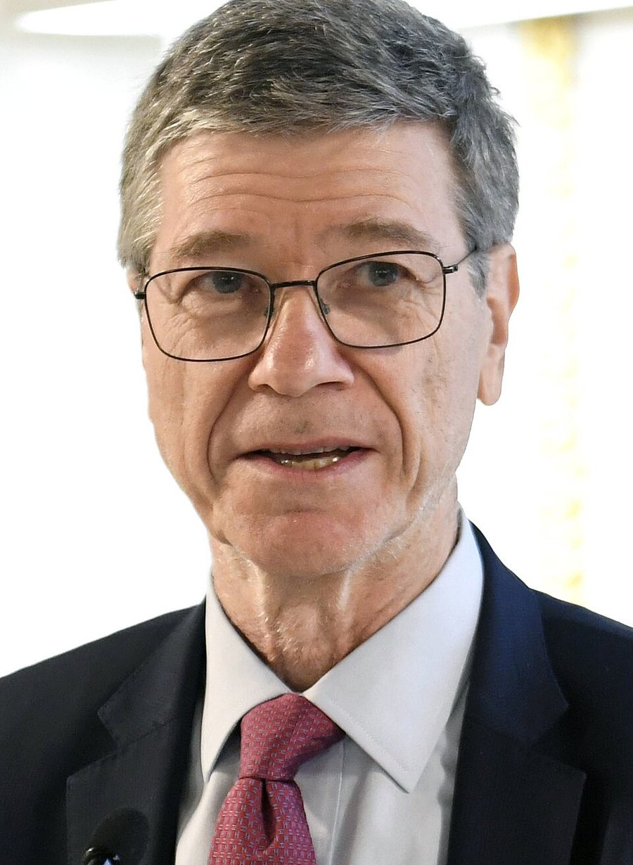 Jeffrey Sachs portréja