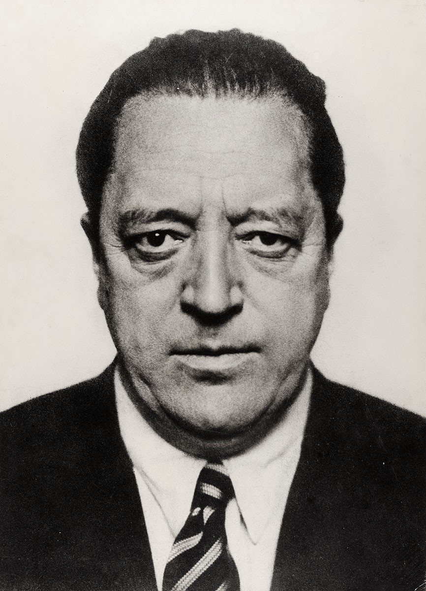 Portrait of Ludwig Mies van der Rohe