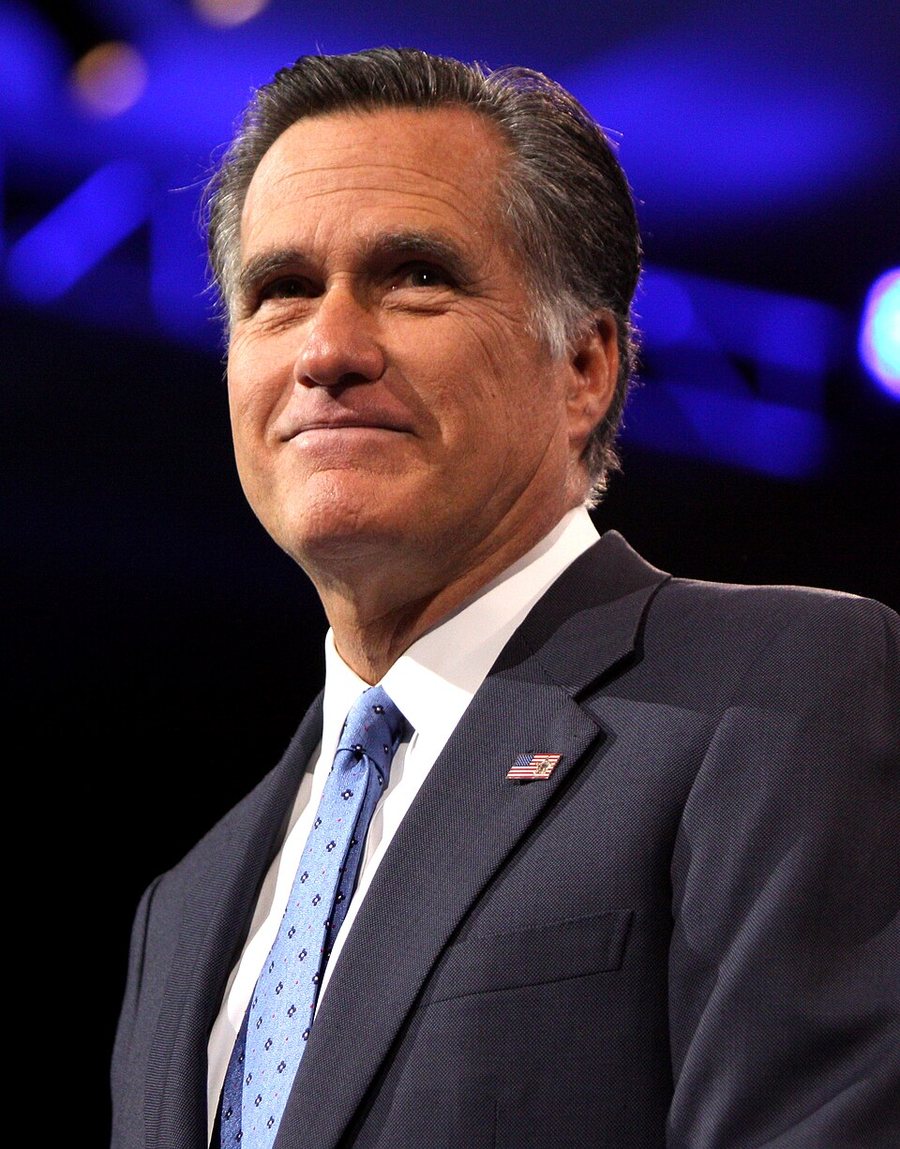 Portrait of Mitt Romney