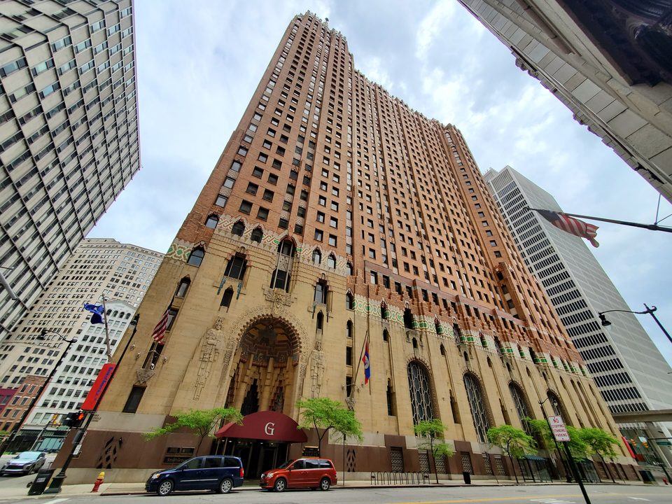 A Guardian Building art deco tornya a pénzügyi negyedben (2022)