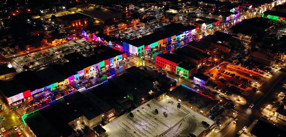 The Big, Bright Light Show: Rochester fényben úszó főutcája